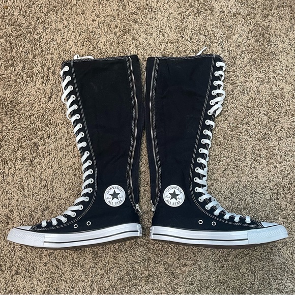 NIB Y2K Converse All-Star XXHI Unisex Vintage Knee High Boots W9.5/M7.5 - Picture 8 of 12